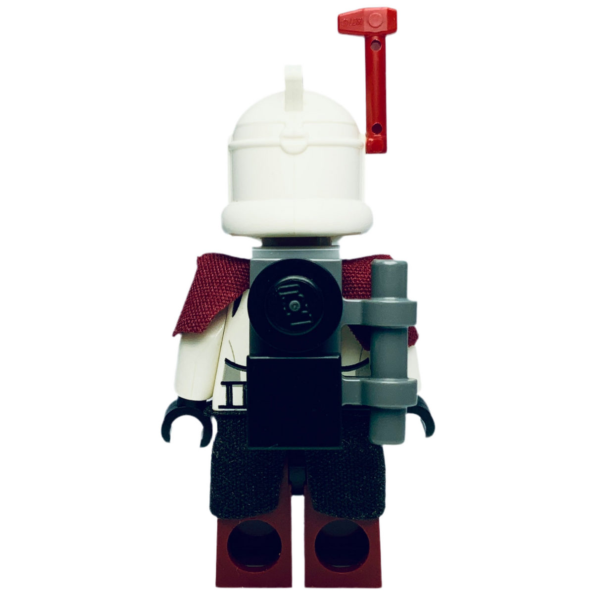 Clone ARC Trooper Hammer, Dark Red Pauldron, Black Kama, sw0377 - LEGO® Star Wars Minifigure