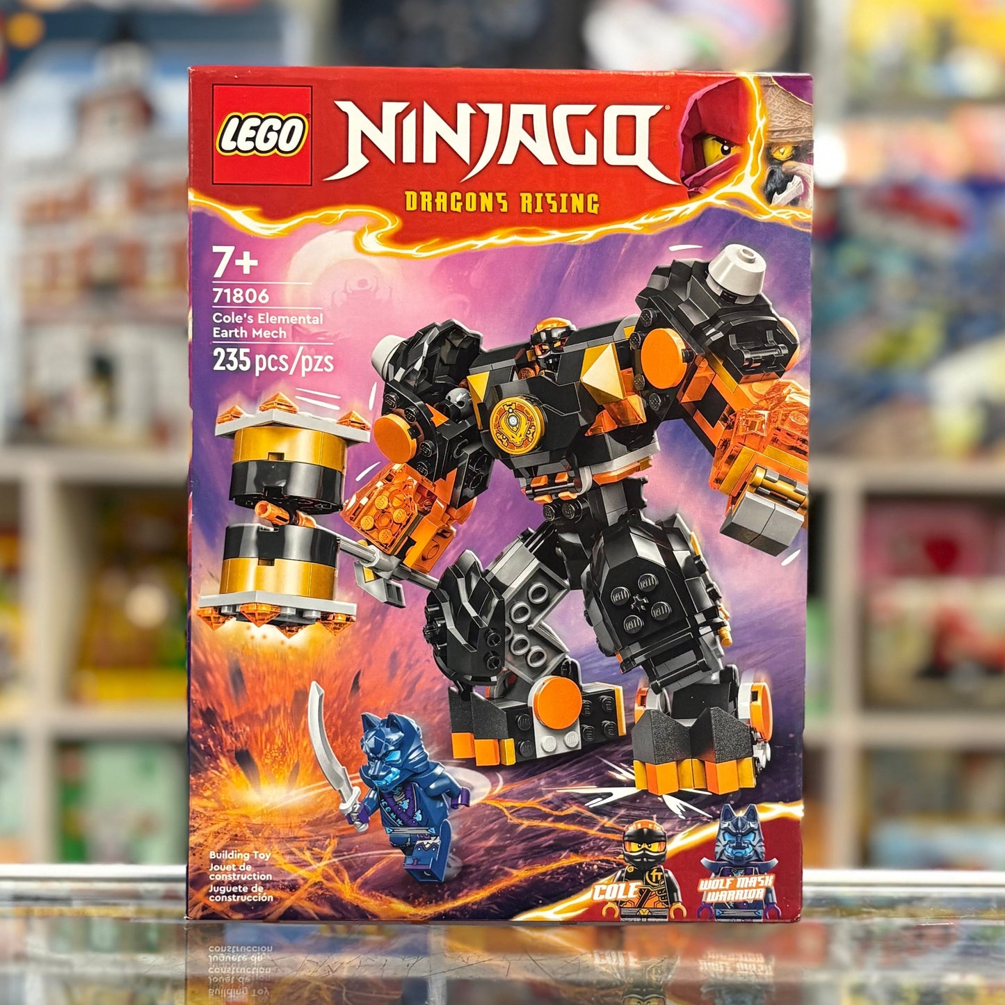 71806 - Cole's Elemental Earth Mech - EMPTY BOX ONLY