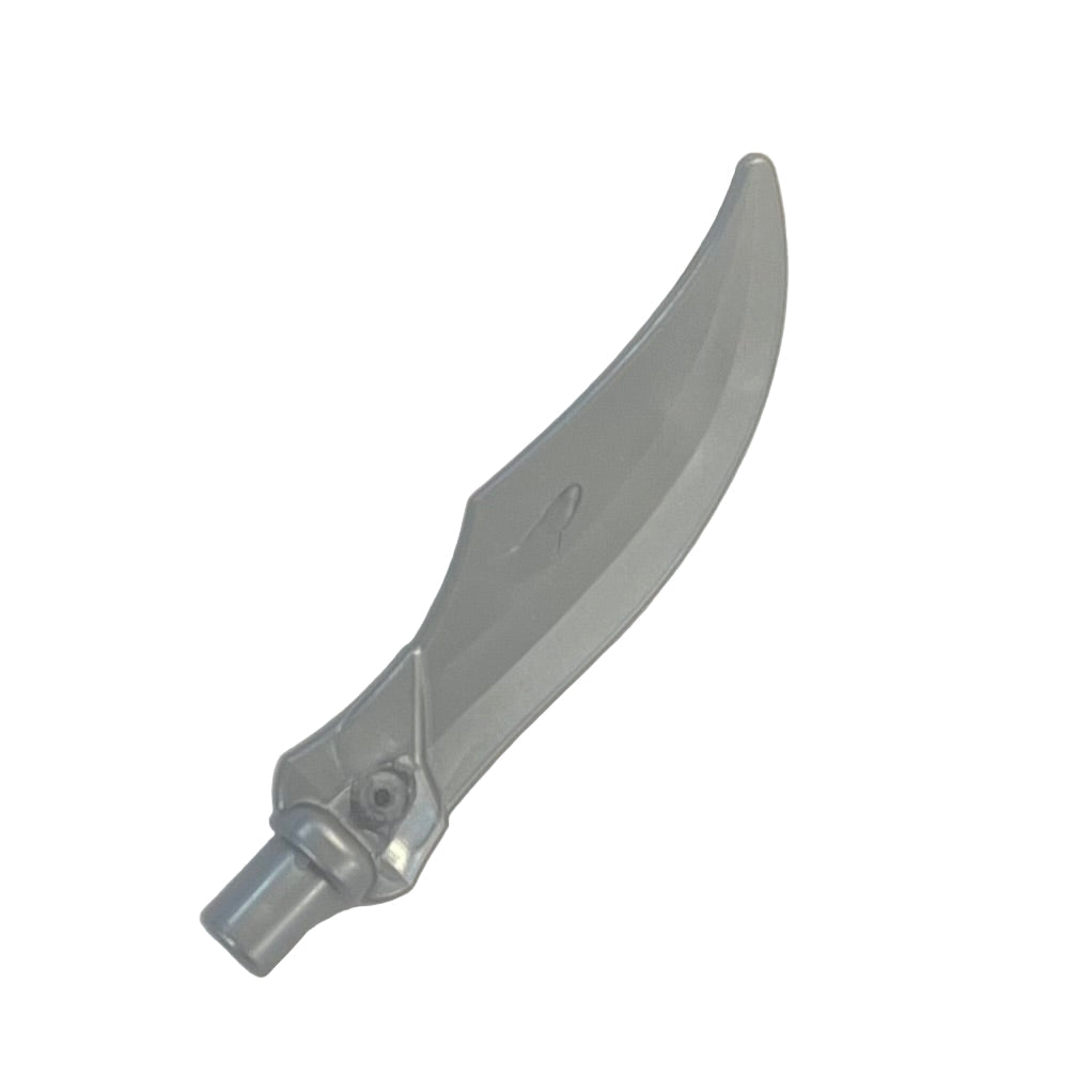 Minifigure, Weapon Sword Curved Blade with Bar, Part #37341a