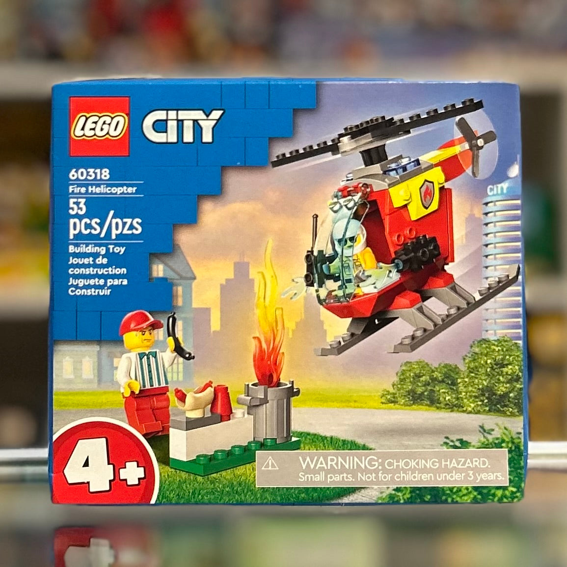 Fire Helicopter, 60318 - LEGO® City Set