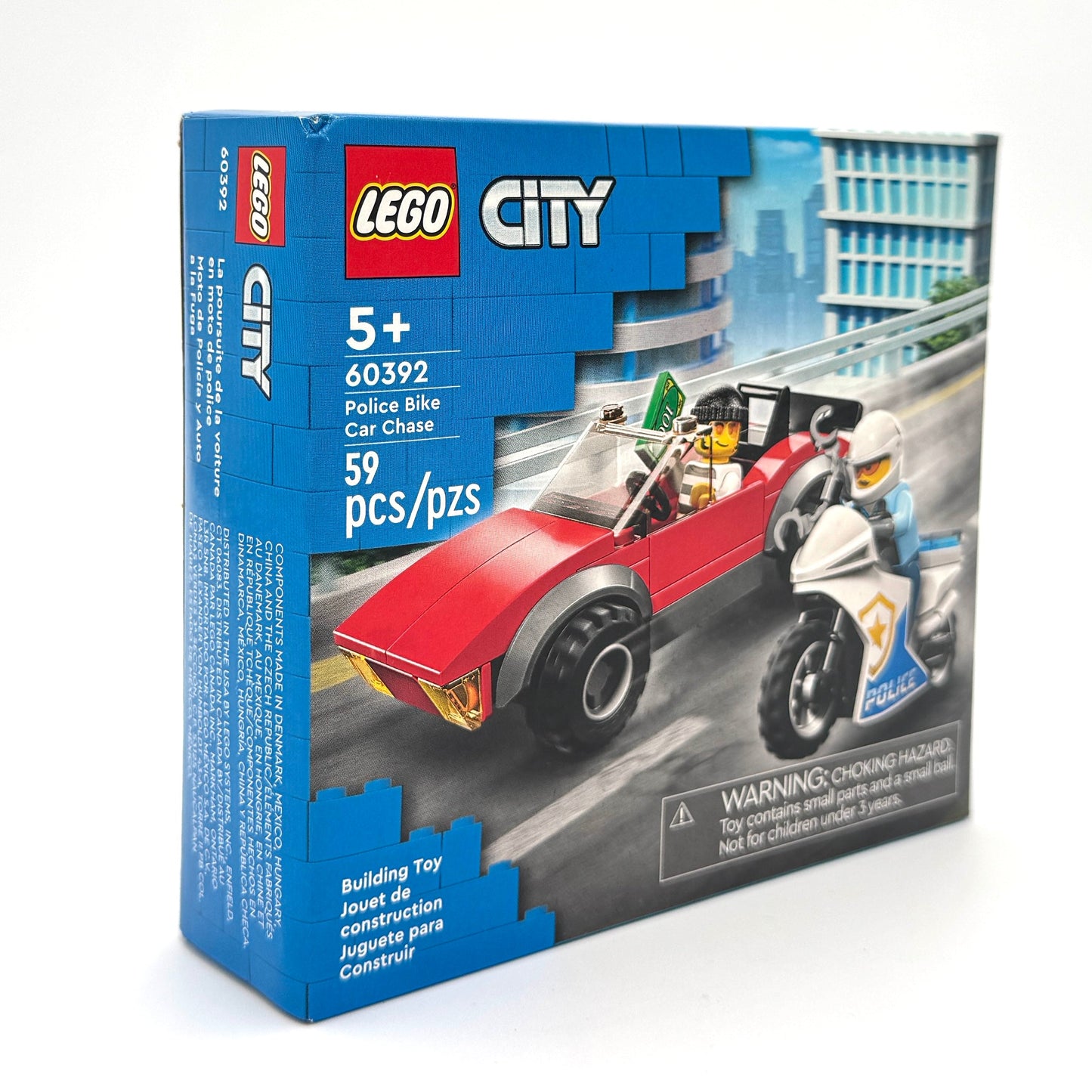 Police Bike Car Chase, 60392 - LEGO® City Set