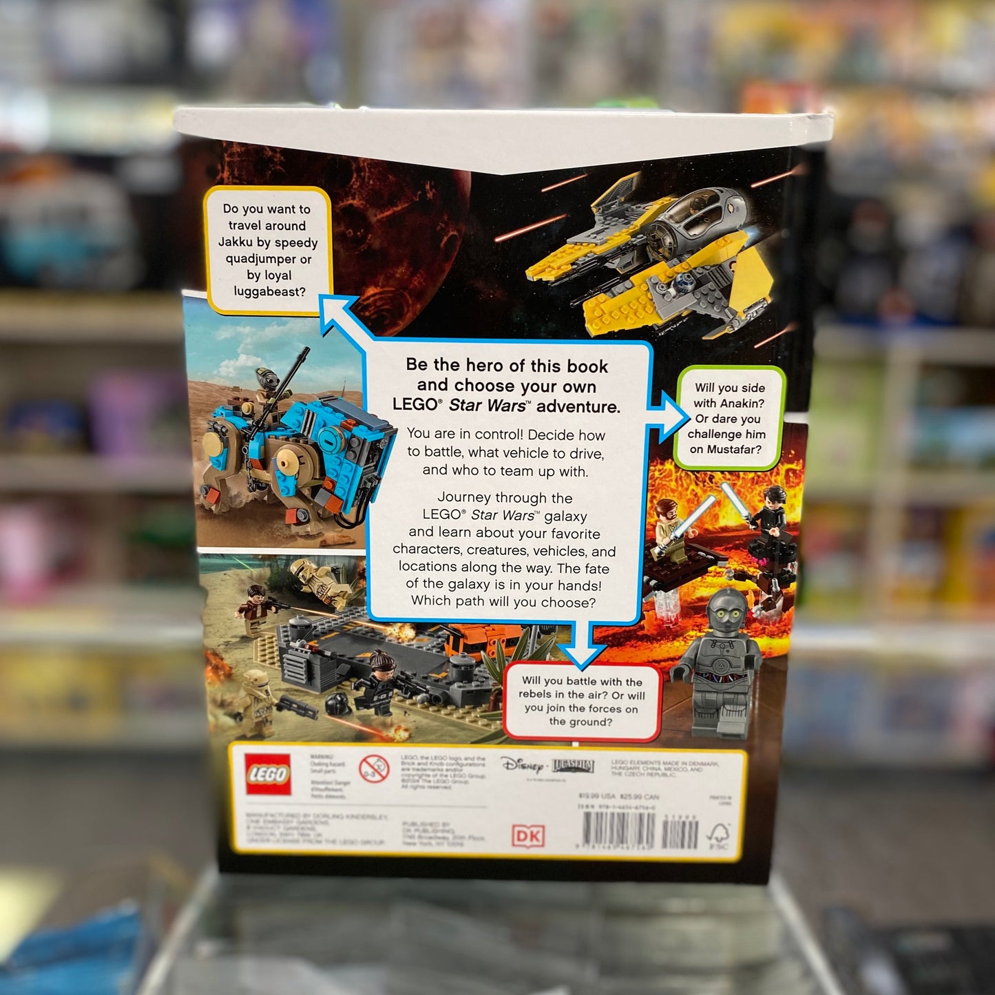 LEGO® Star Wars - Choose Your Path, Be The Hero, Discover The Galaxy,  9781465467560 -  LEGO®  Star Wars Informational Book