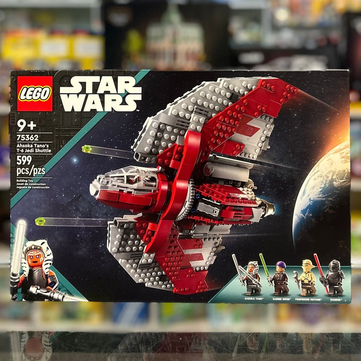 75362 - Ahsoka's Tano's T-6 Jedi Shuttle - EMPTY BOX ONLY