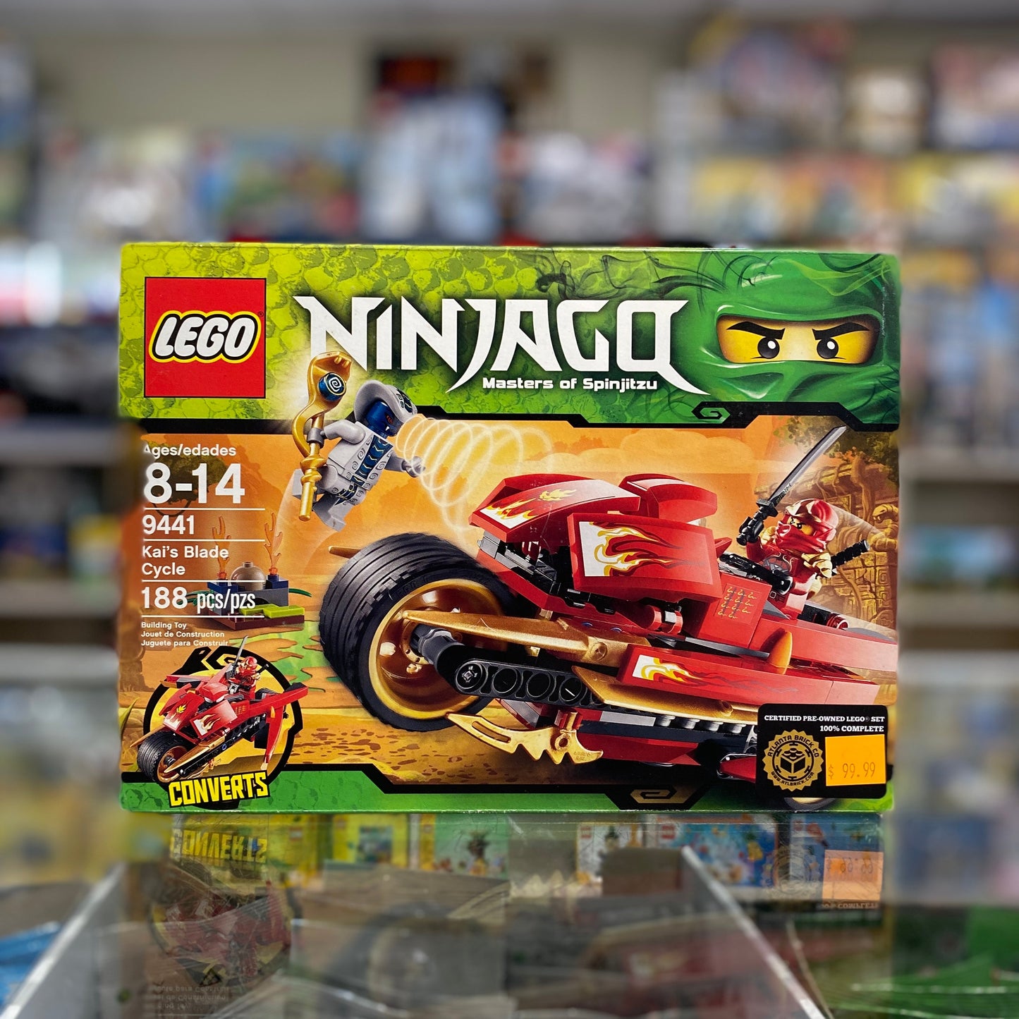 9441 - Kai's Blade Cycle - EMPTY BOX ONLY