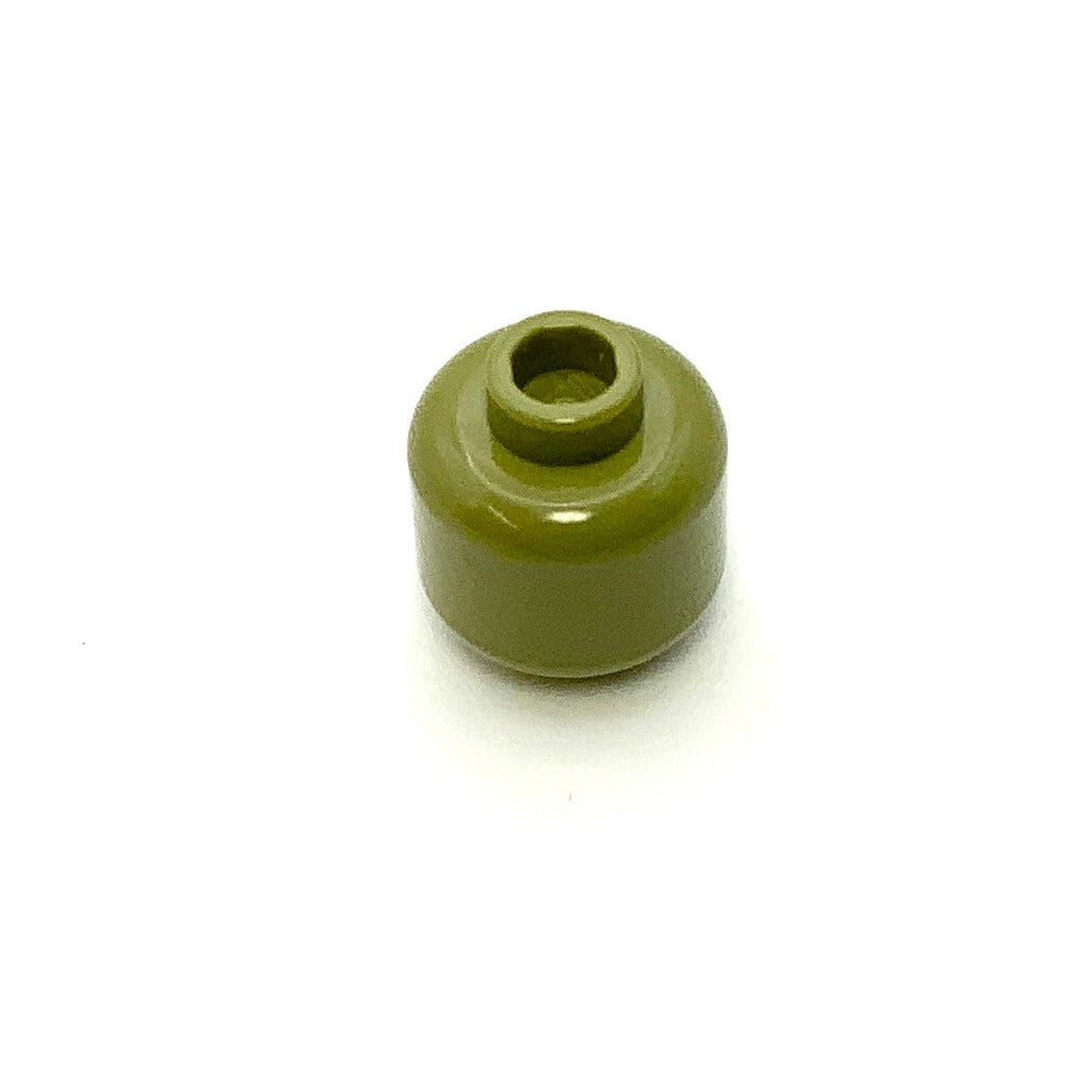 Minifigure, Head (Plain) - Hollow Stud, Part# 3626c