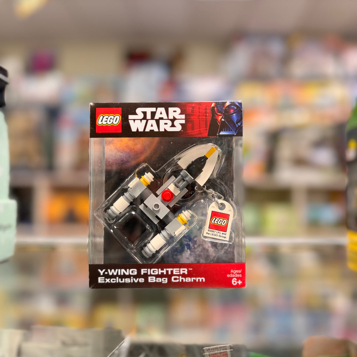 Y-wing Fighter Key Chain (Exclusive Bag Charm), 852114 - LEGO® Star Wars Set
