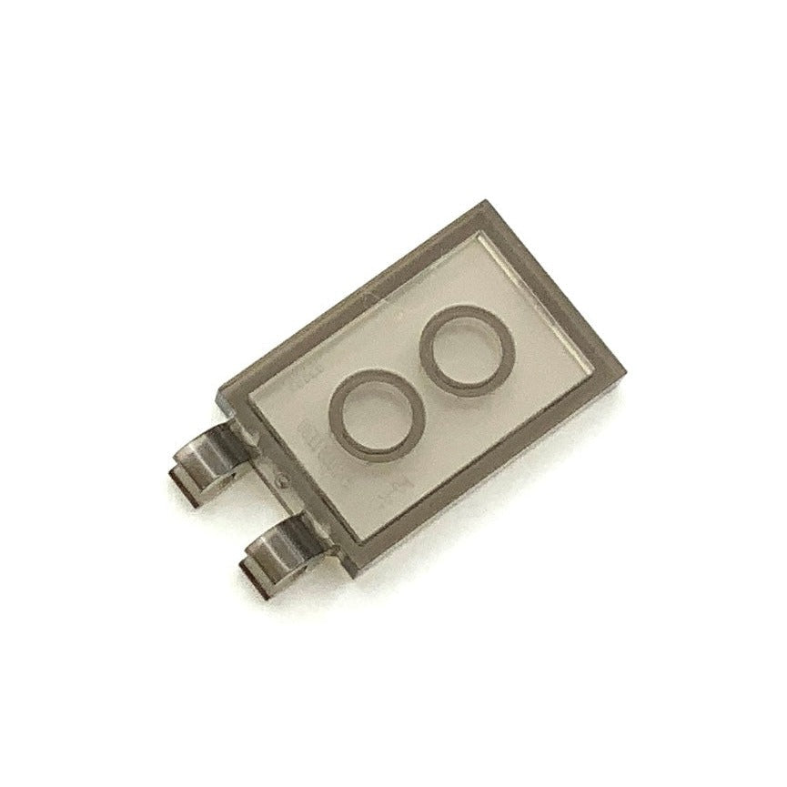 Tile Modified 2x3 with 2 Open O Clips, Part# 30350b