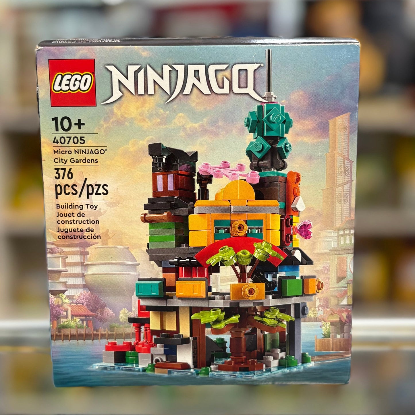40705 - Micro NINJAGO City Gardens - EMPTY BOX ONLY