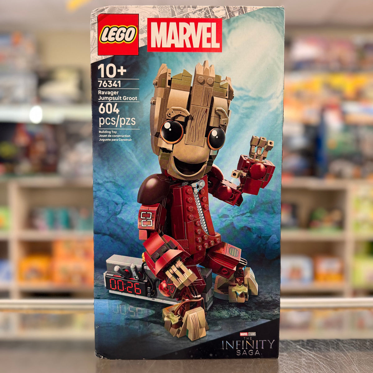 76341 - Ravager Jumpsuit Groot - EMPTY BOX ONLY