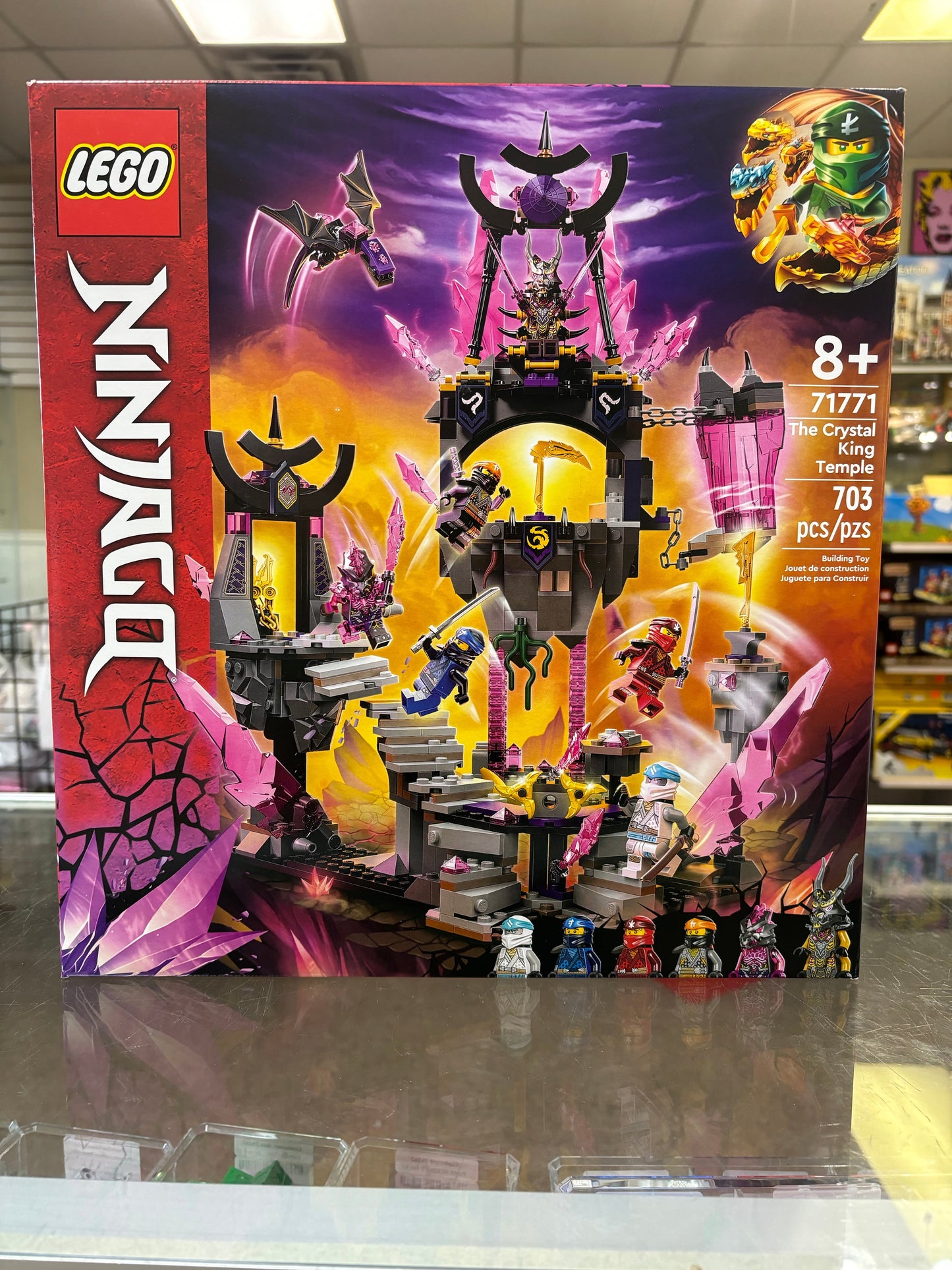 71771 - The Crystal King Temple - EMPTY BOX ONLY