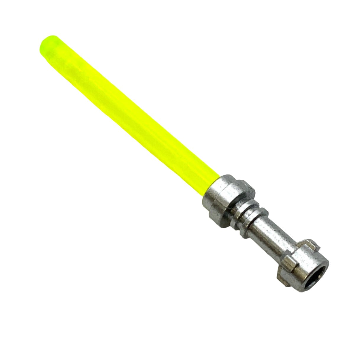 Star Wars Lightsaber Blade (Multiple Colors) and Metallic Silver Hilt, Part# 64567 + 30374
