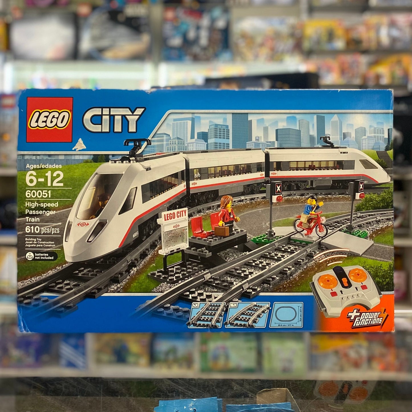 60051 - High-speed Passenger Train - EMPTY BOX ONLY