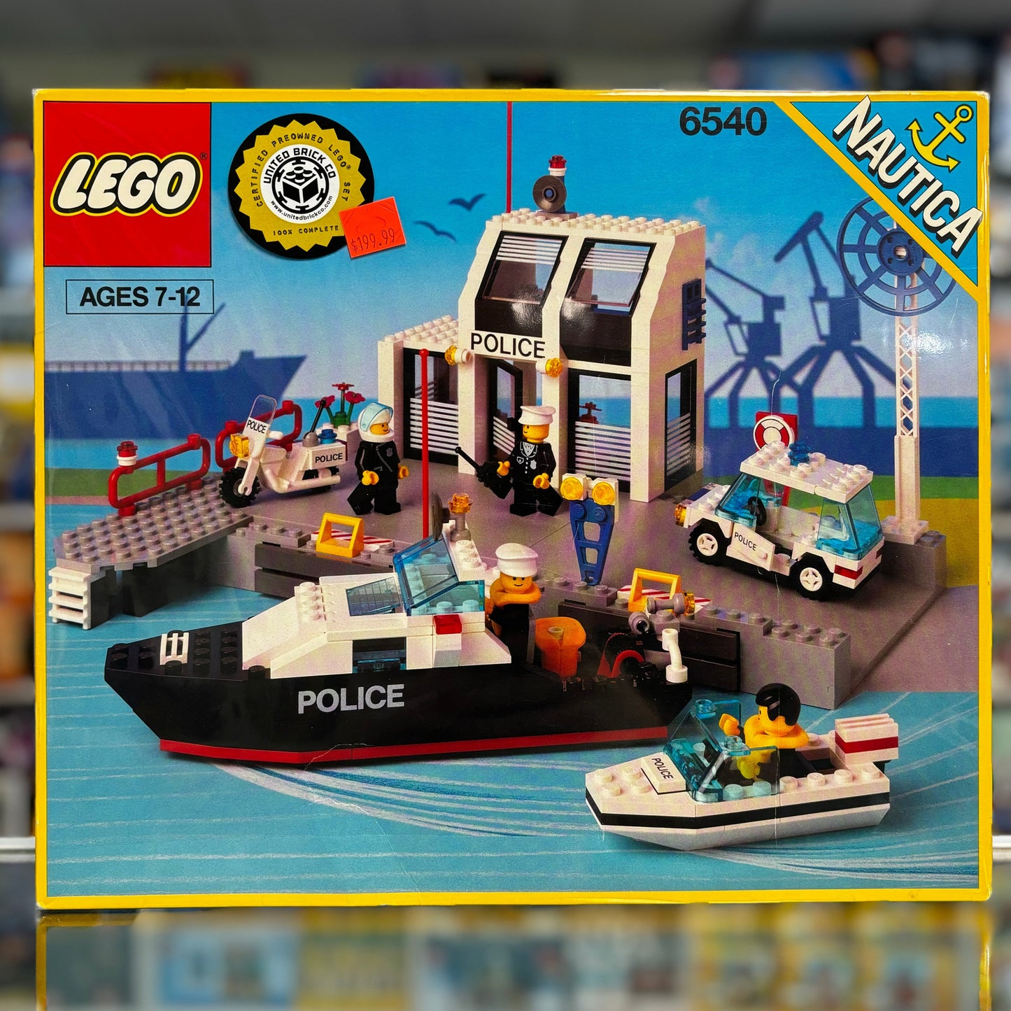 6540 - Pier Police - EMPTY BOX ONLY