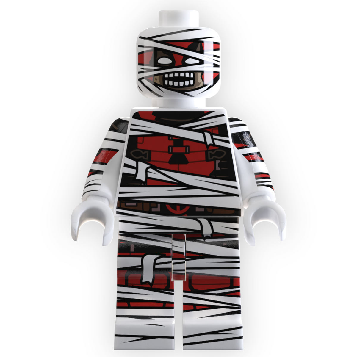 Mummypool Minifig made using LEGO parts