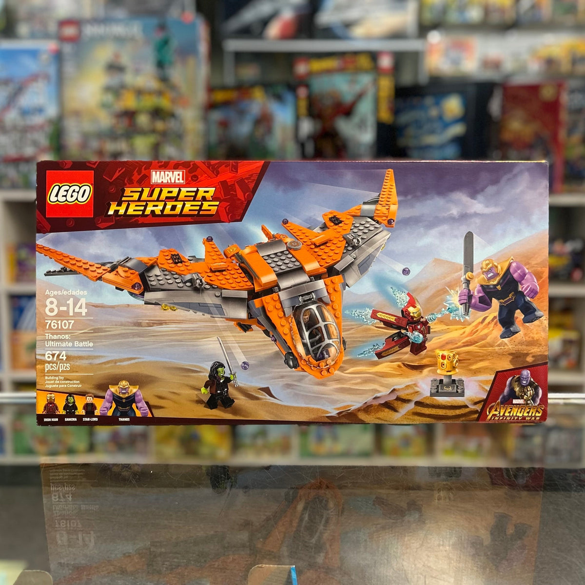 76107 - Thanos: Ultimate Battle - EMPTY BOX ONLY