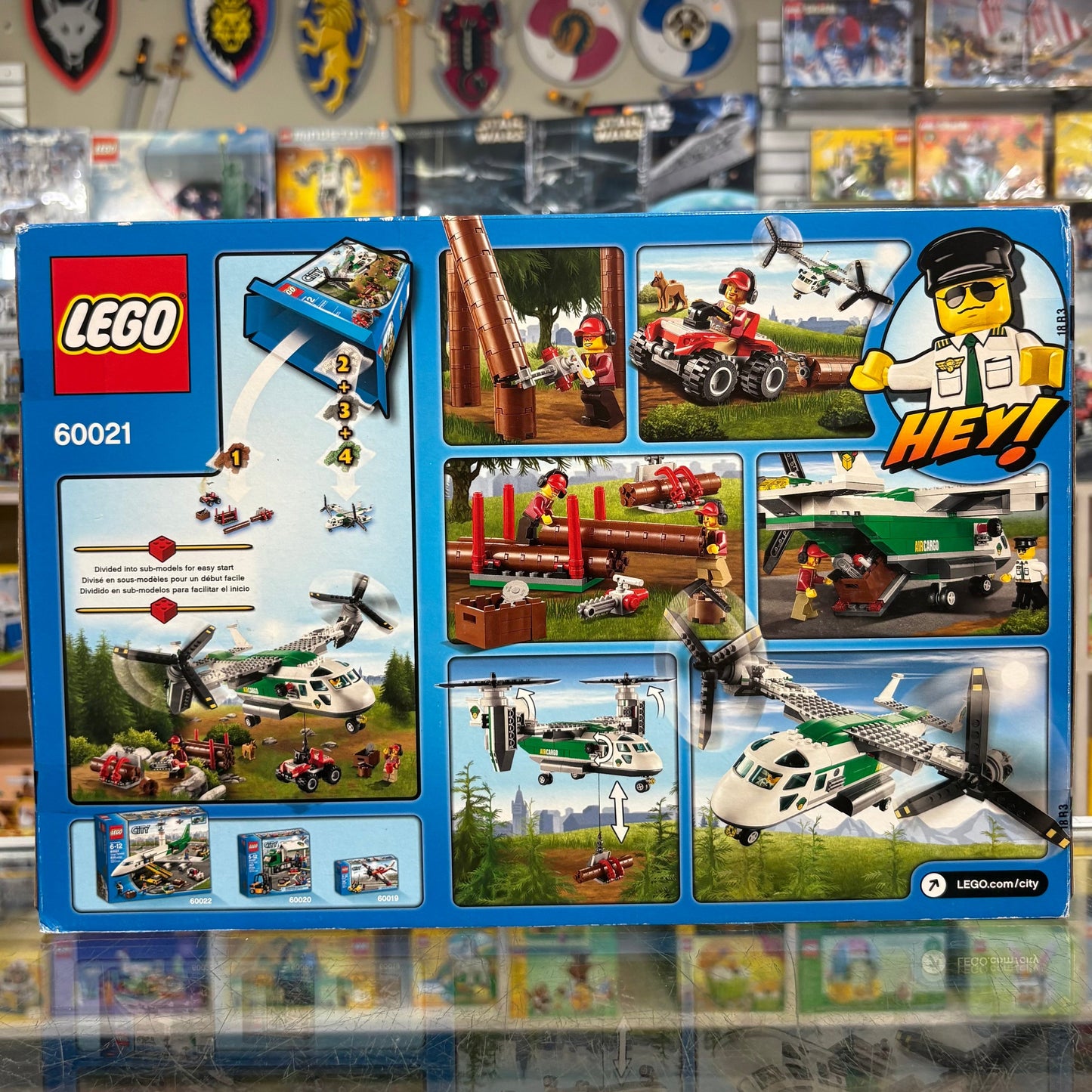 Cargo Heliplane, 60021 - LEGO® City Set