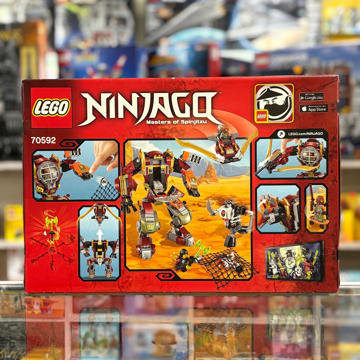 Salvage M.E.C. 70592 - Lego® NINJAGO Set
