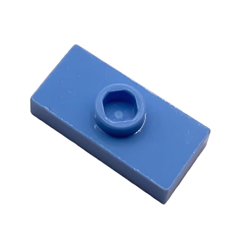 Plate, Modified 1x2 with 1 Stud without Groove (Jumper), Part# 3794a