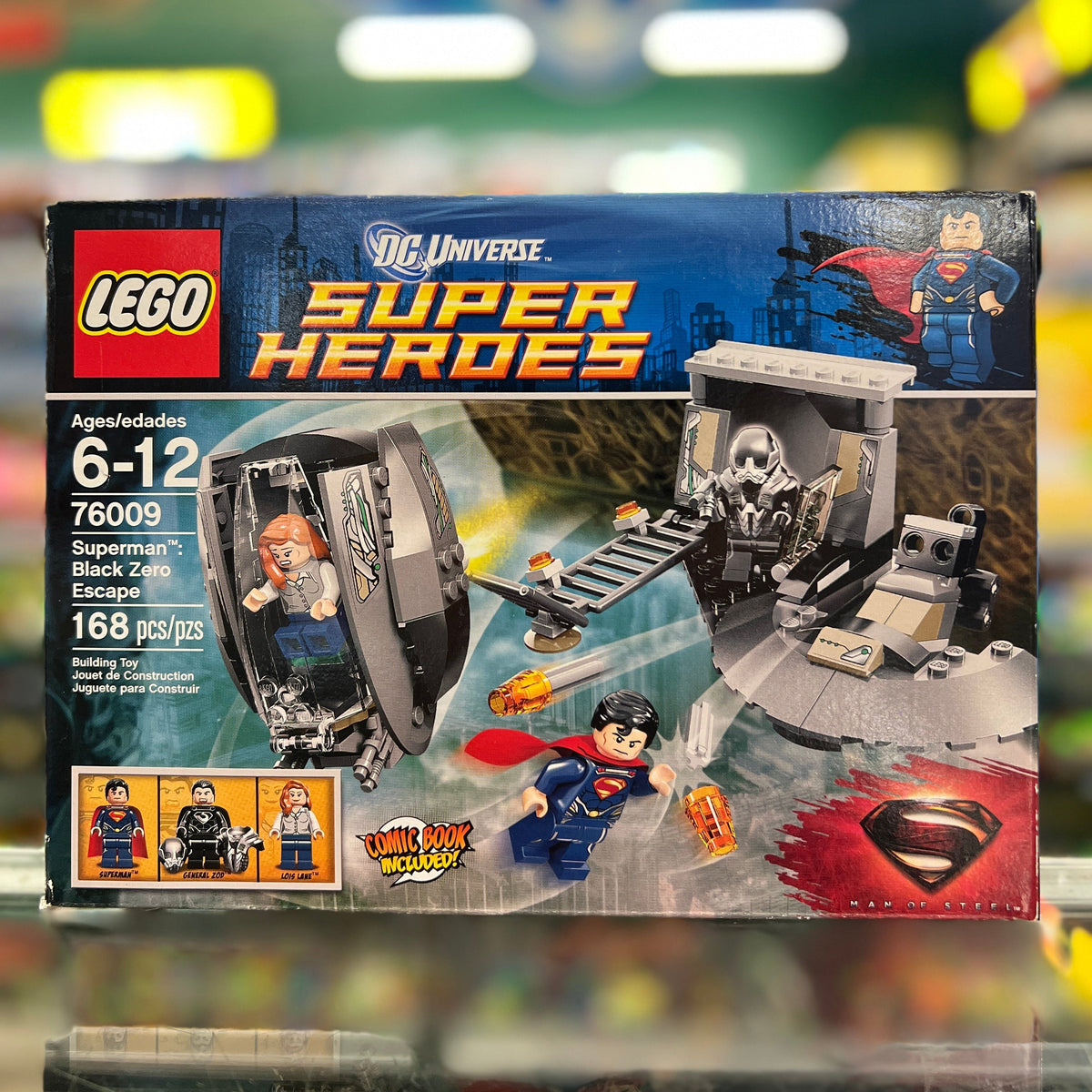 Superman: Black Zero Escape, 76009 - LEGO® DC Super Heroes Set