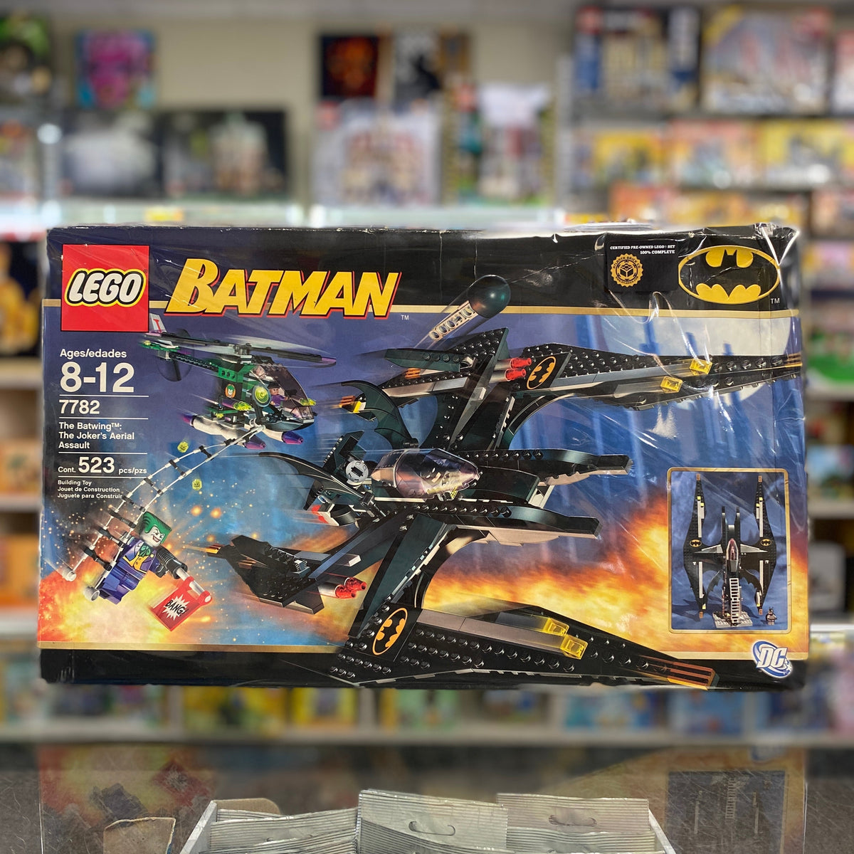 7782 - The Batwing: The Joker's Aerial Assault - EMPTY BOX ONLY