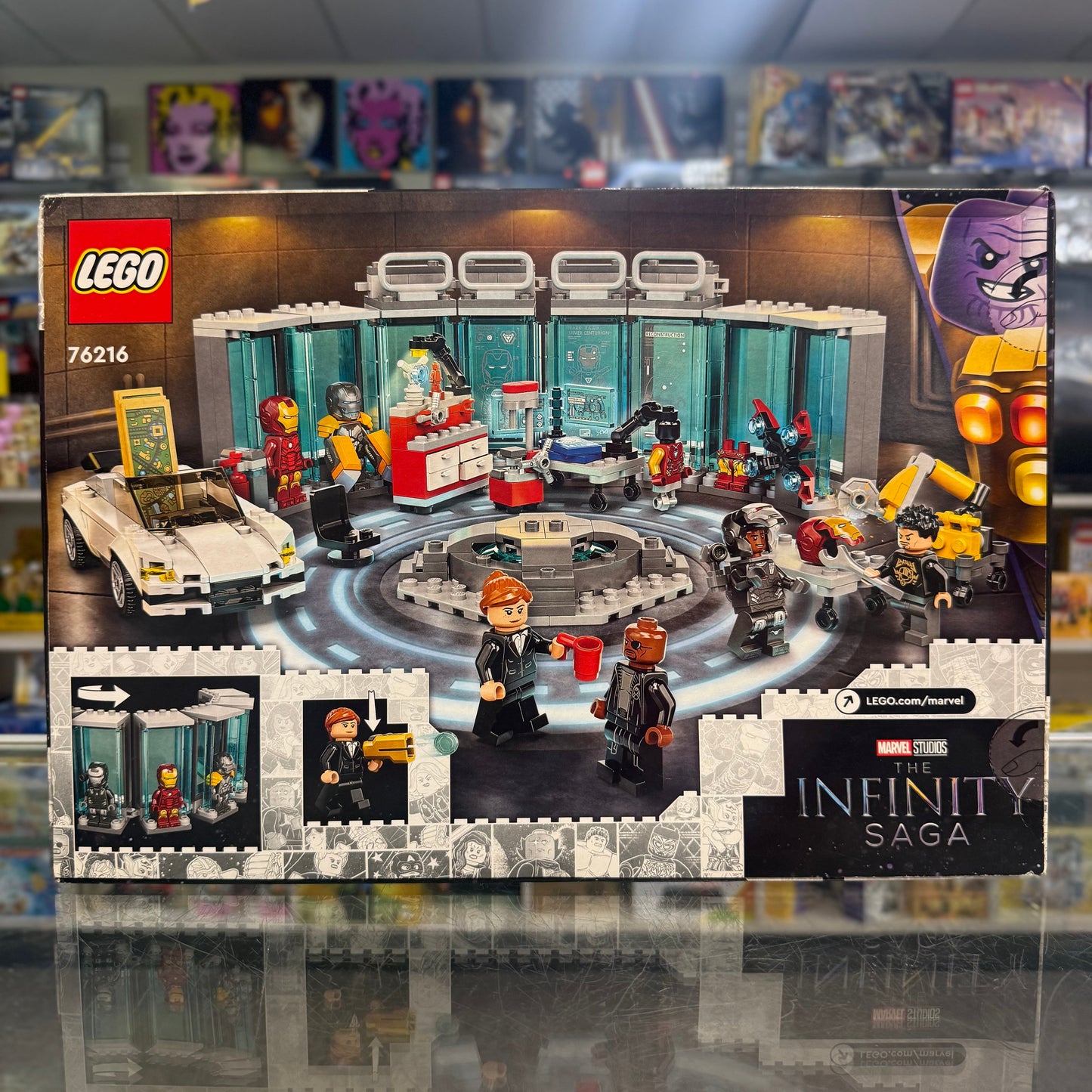 Iron Man Armory, 76216 - LEGO® Marvel Set