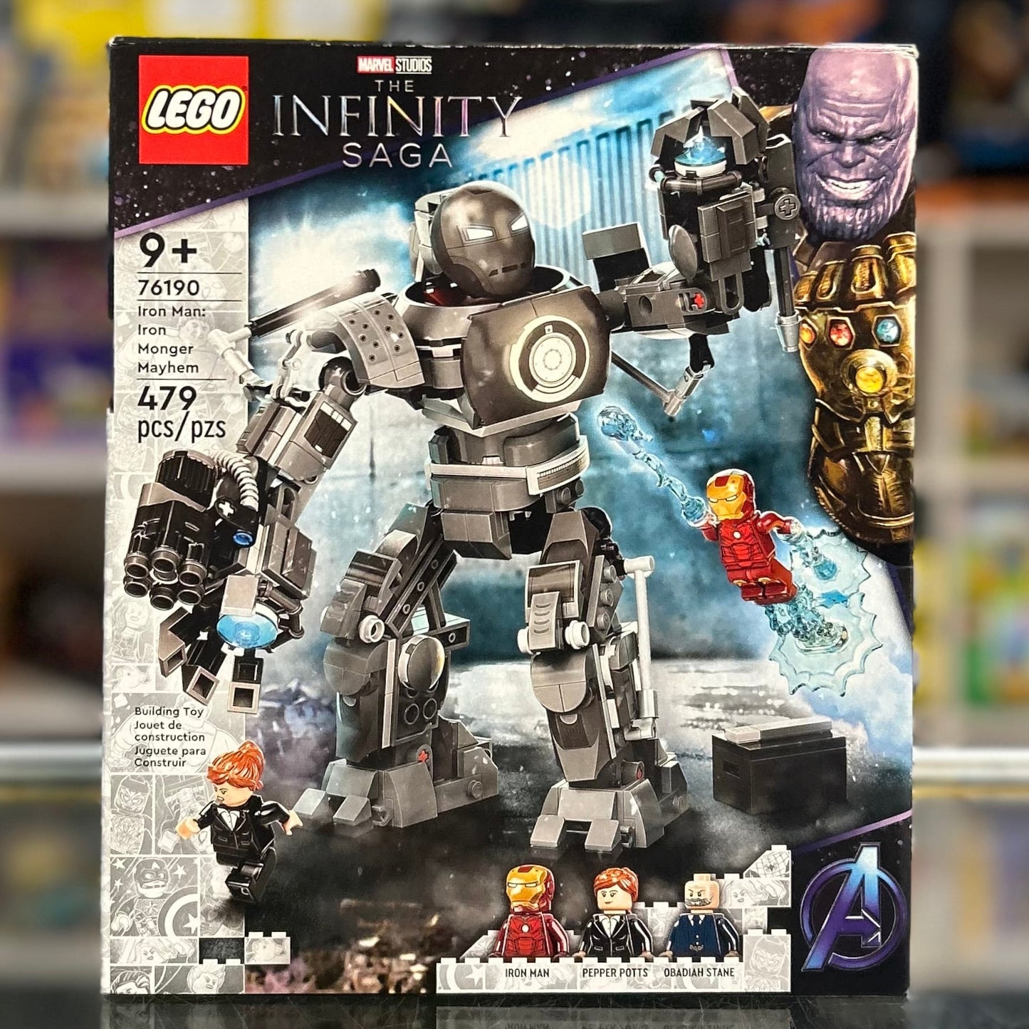 76190 - Iron Man: Iron Monger Mayhem - EMPTY BOX ONLY