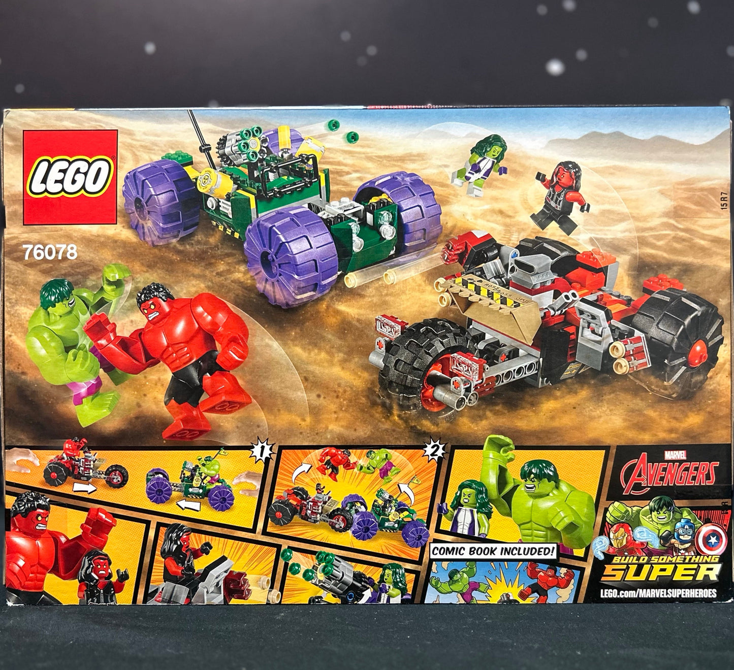 Hulk vs. Red Hulk, 76078 - LEGO® Marvel Set
