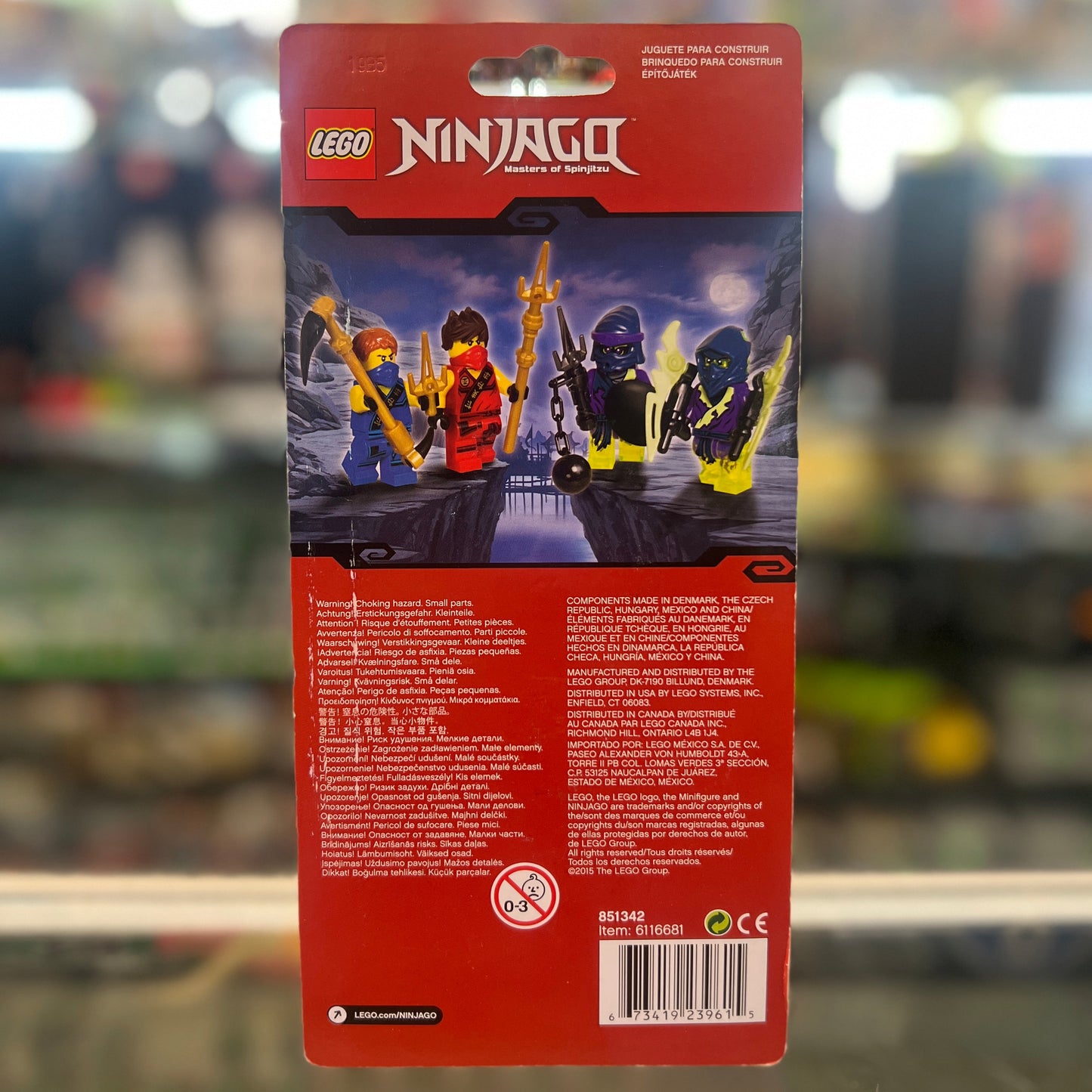Ninja Army Building Set blister pack, 851342 - LEGO® Ninjago Set