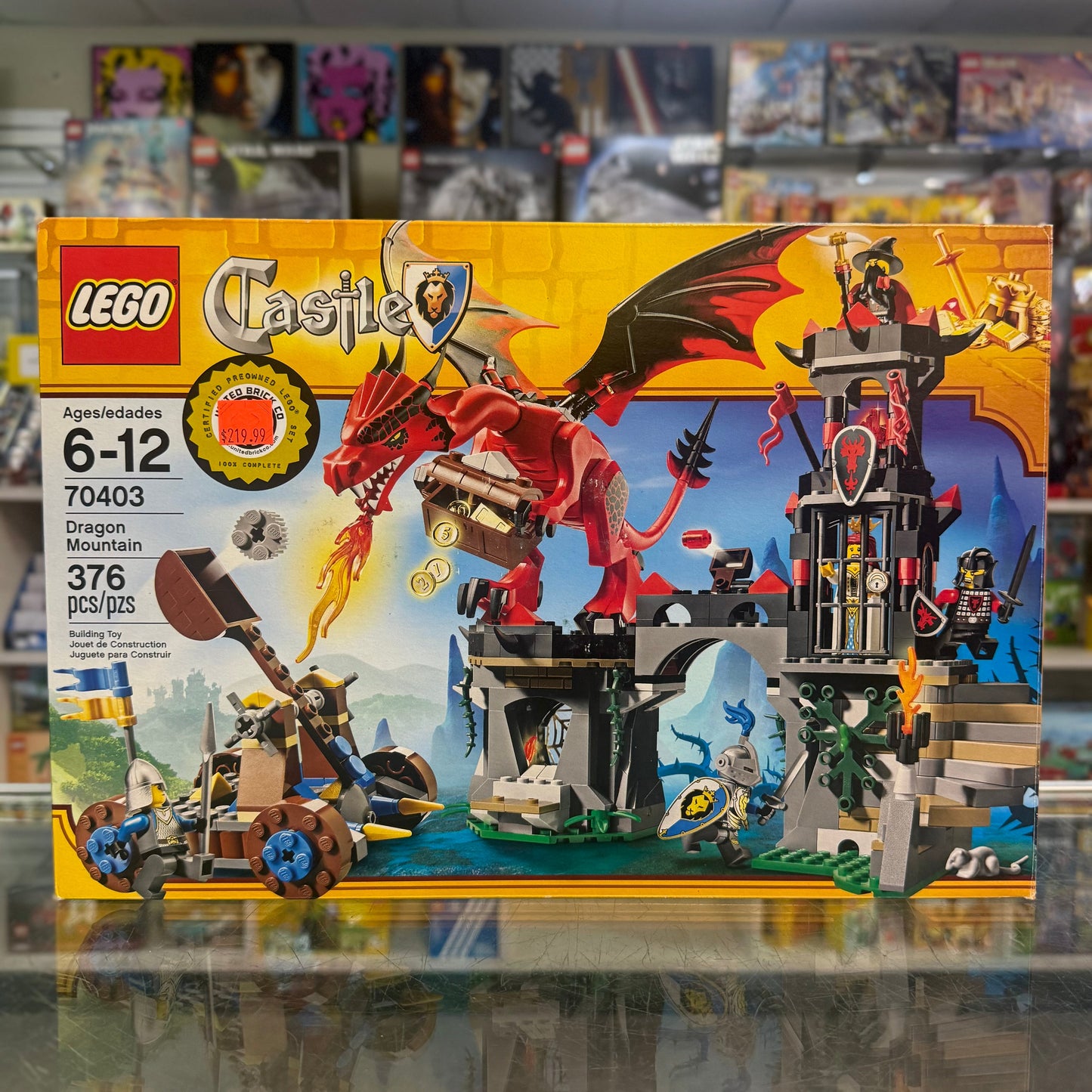 Dragon Mountain, 70403 - LEGO® Castle Set