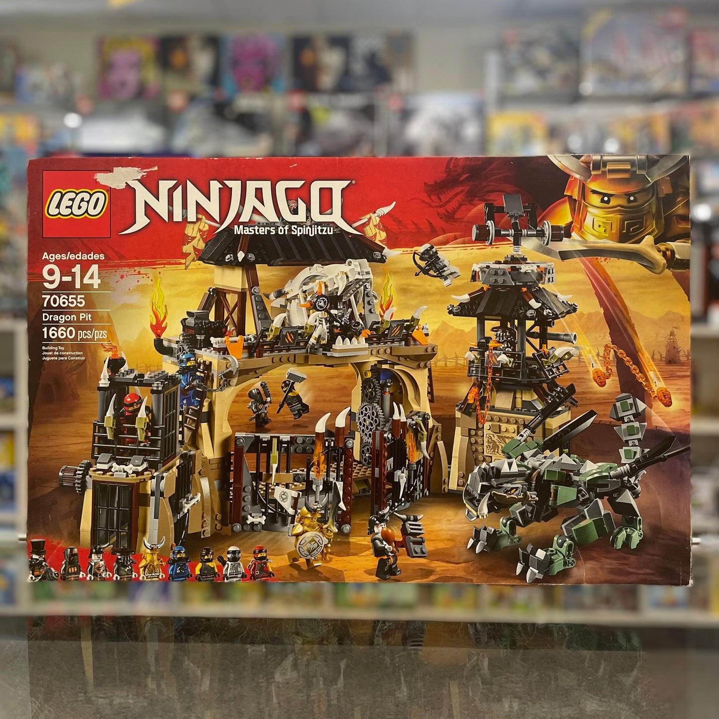 70655 - Dragon Pit - EMPTY BOX ONLY