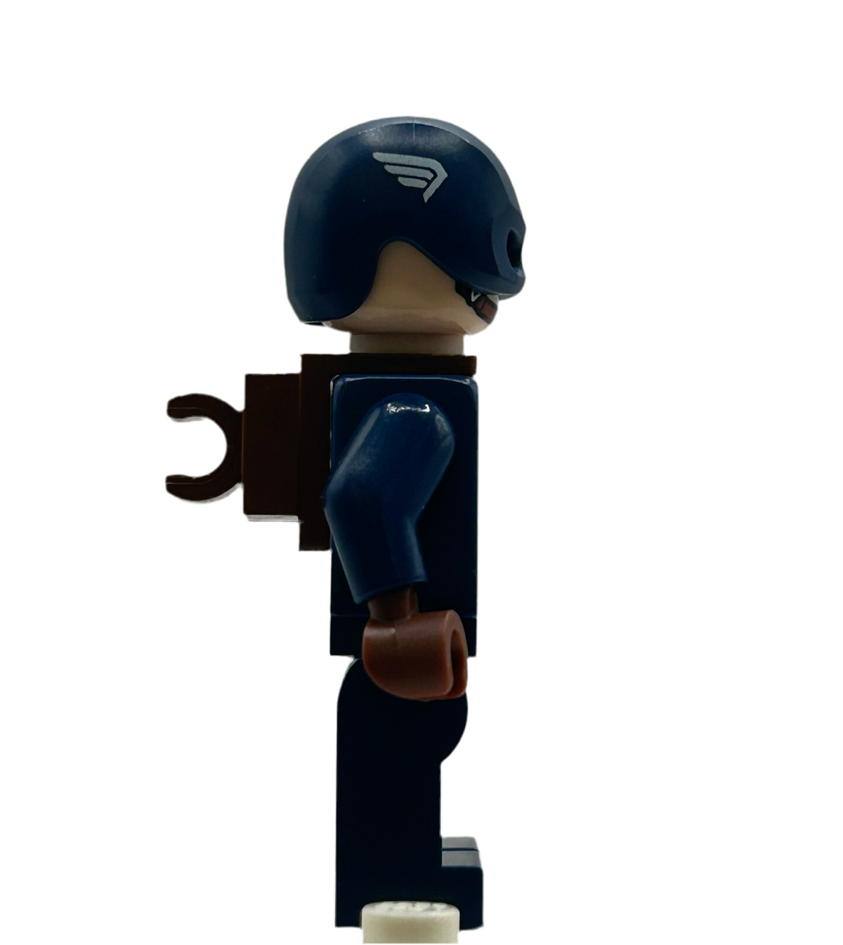 Captain America, Reddish Brown Neck Bracket, sh0973, LEGO® Marvel Minifigure