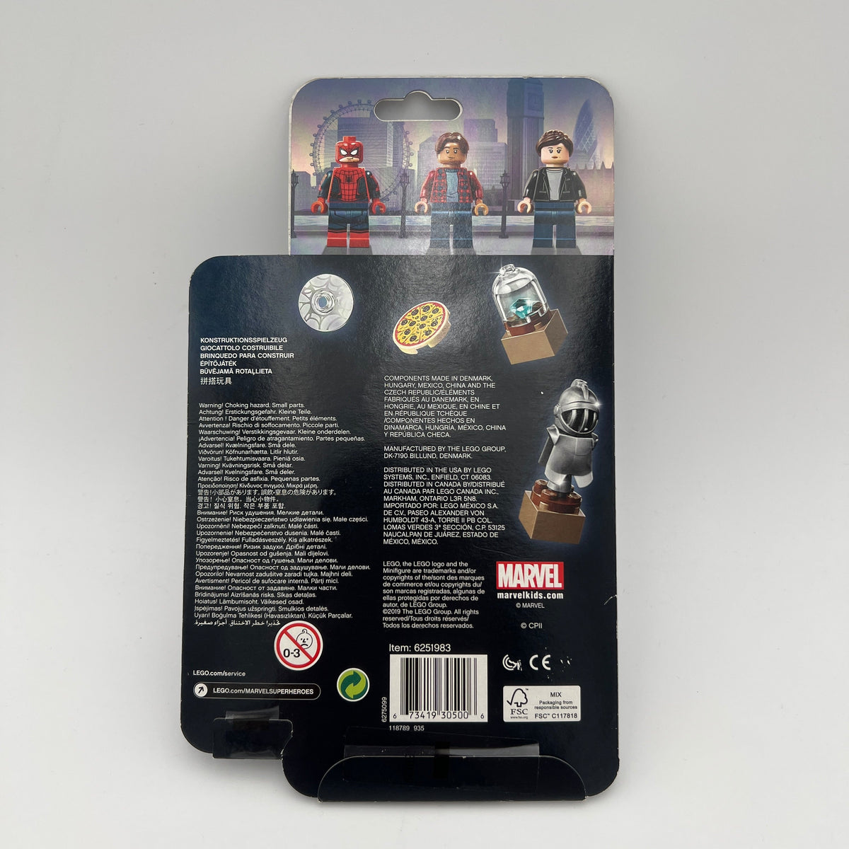 Spider-Man and the Museum Break-In blister pack, 40343