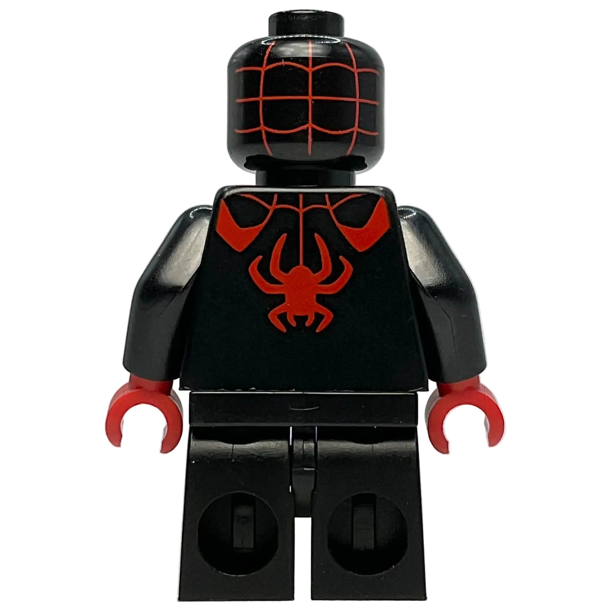 Spider-Man (Miles Morales), White Spider Logo, sh0867, LEGO® Marvel Minifigure