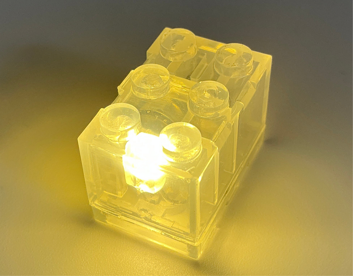 Light-Up 2x3 Brick, Battery Operated, CB2x3 & LB2x3