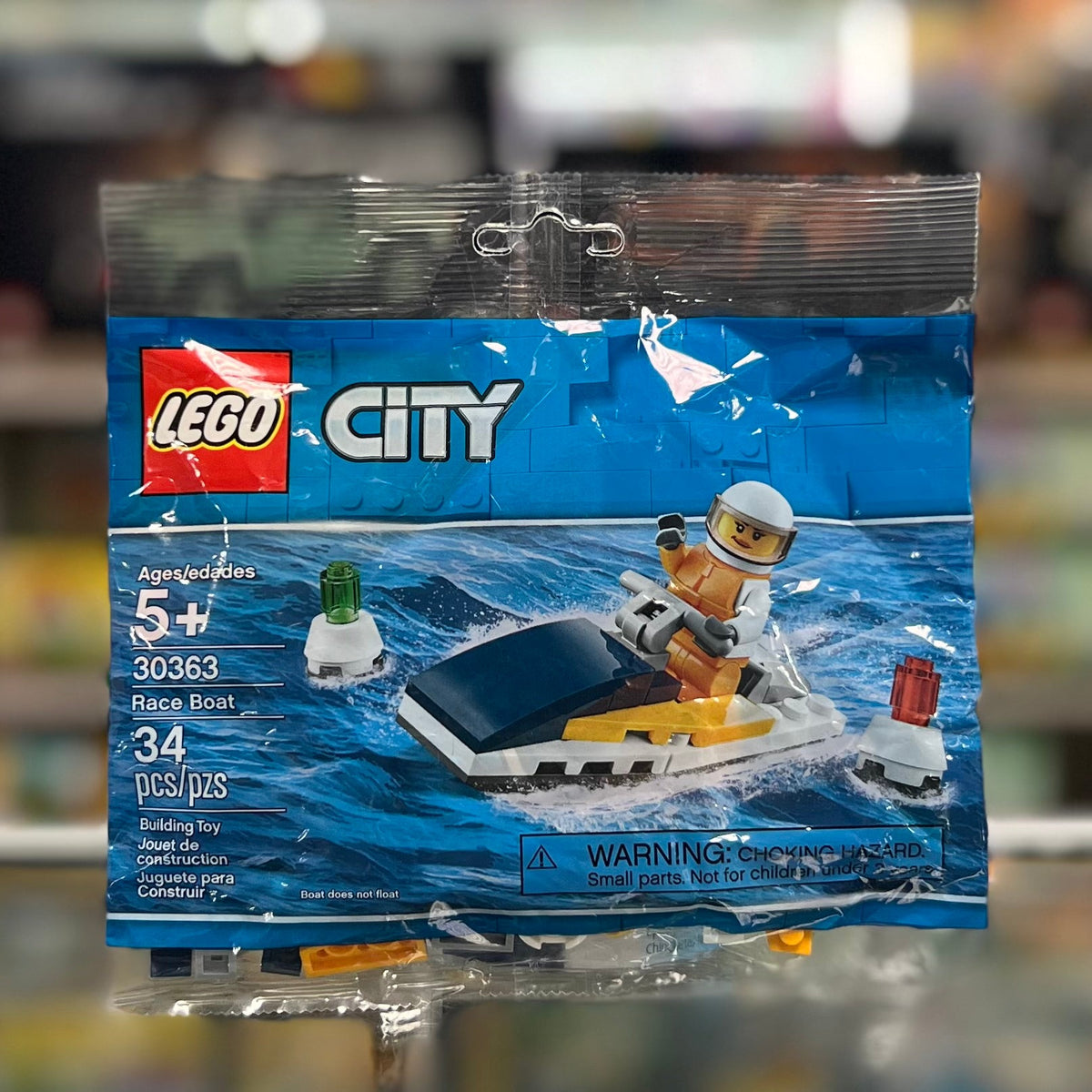 Race Boat polybag 30363 - LEGO® City Polybag