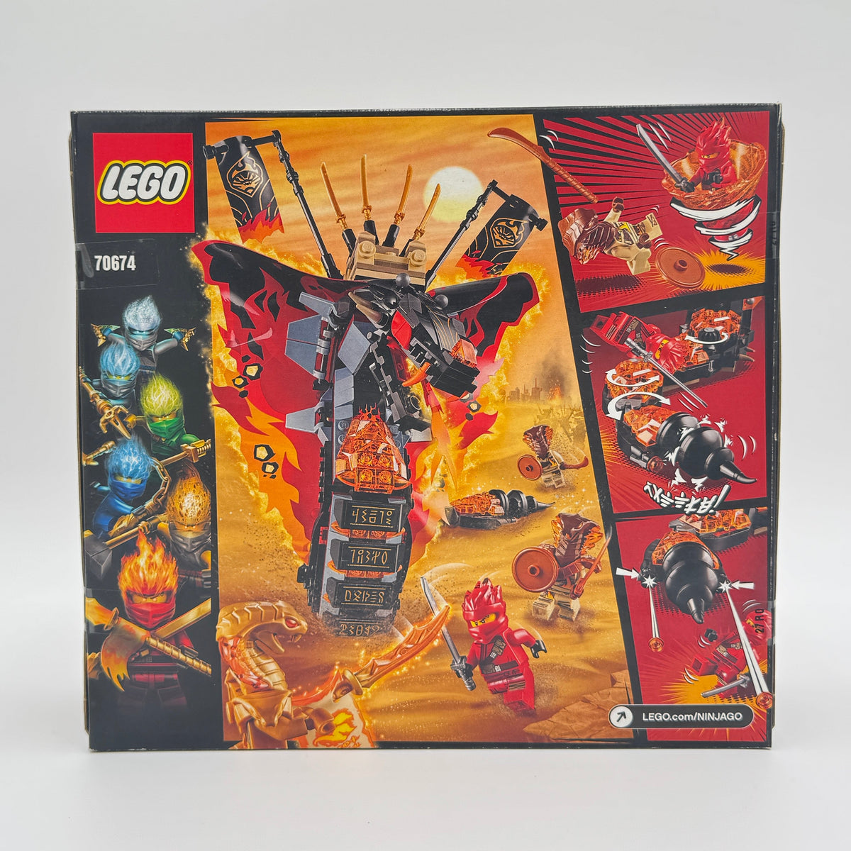 Fire Fang, 70674 - LEGO® NINJAGO Set