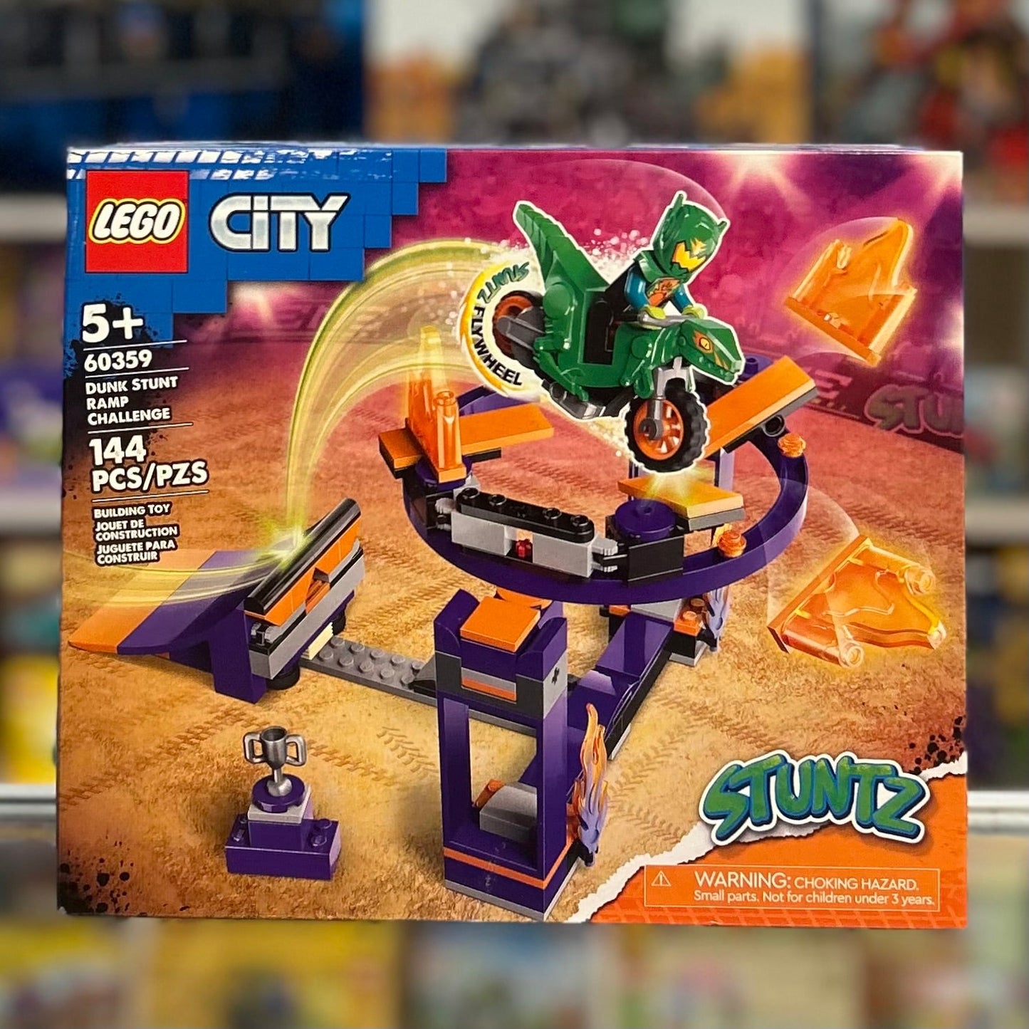 Dunk Stunt Ramp Challenge, 60359
