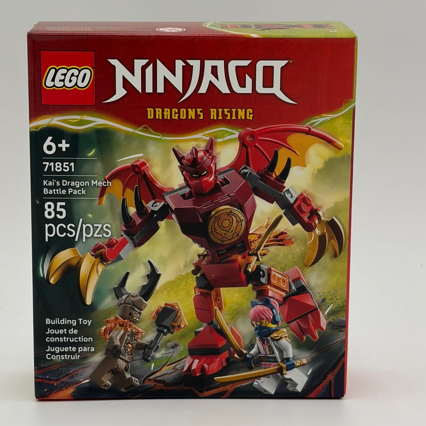 71851 - Kai's Dragon Mech Battle Pack - EMPTY BOX ONLY