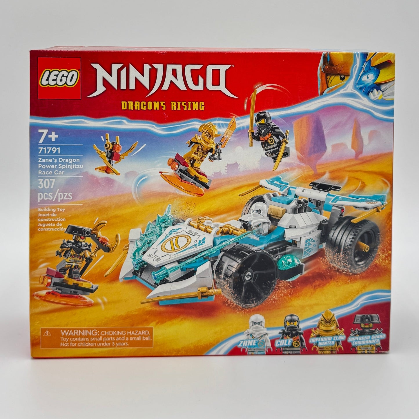 71791 - Zane's Dragon Power Spinjitzu Race Car - EMPTY BOX ONLY