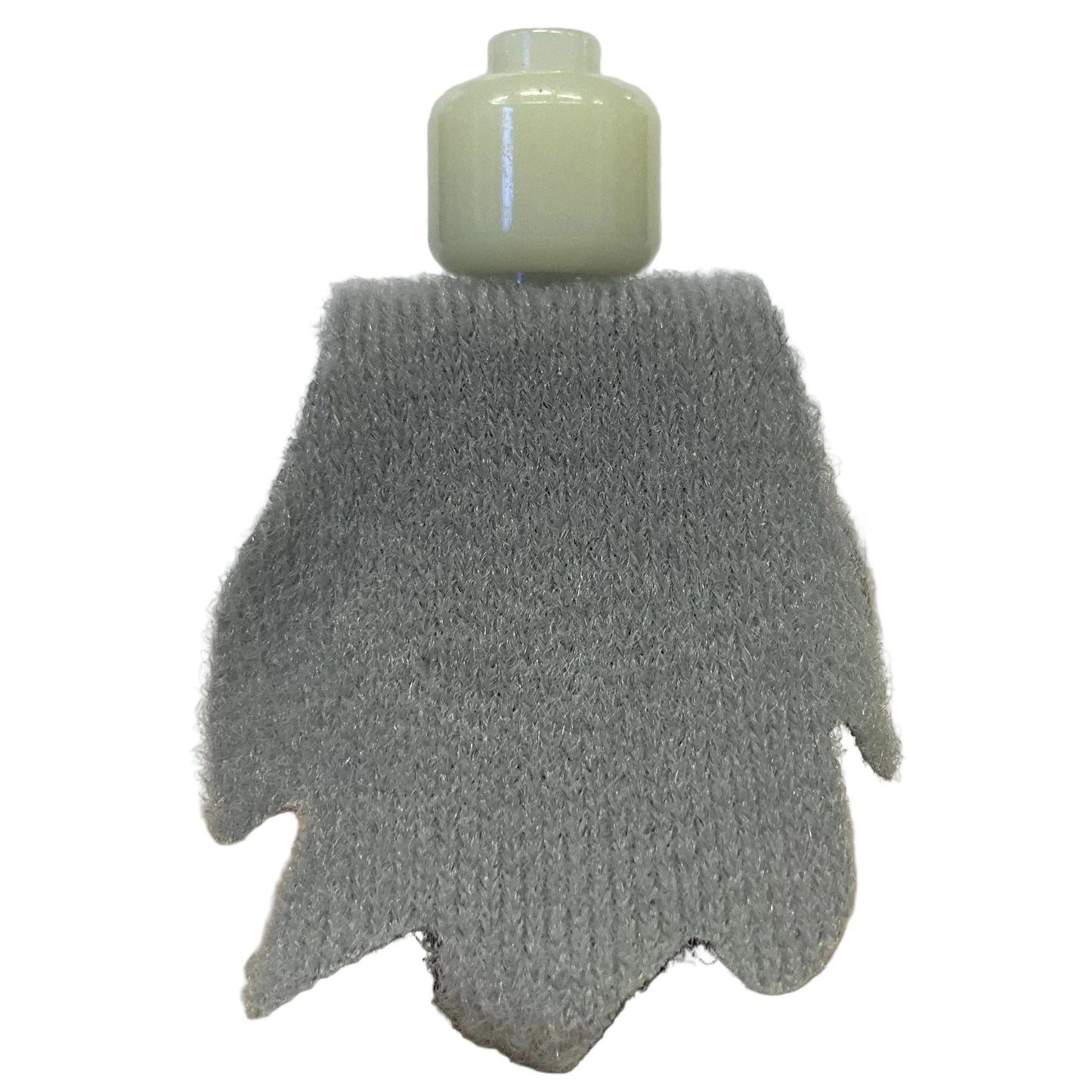 Lord Voldemort - Glow In Dark Opaque Head, Light Bluish Gray Dementor Style Cape, hp069c - LEGO® Harry Potter