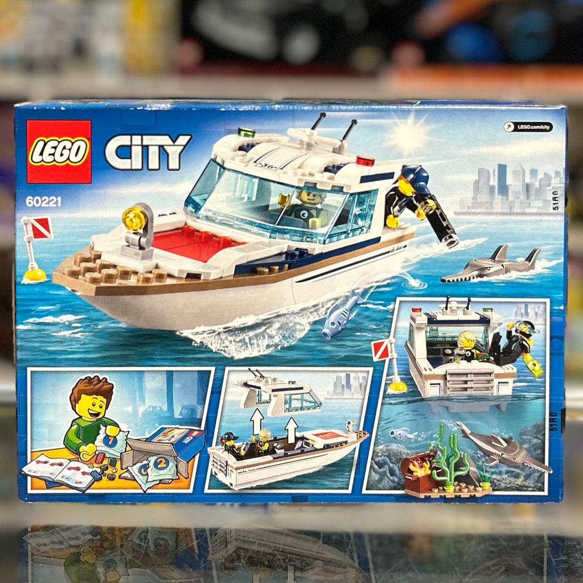 Diving Yacht, 60221 - LEGO® City Set
