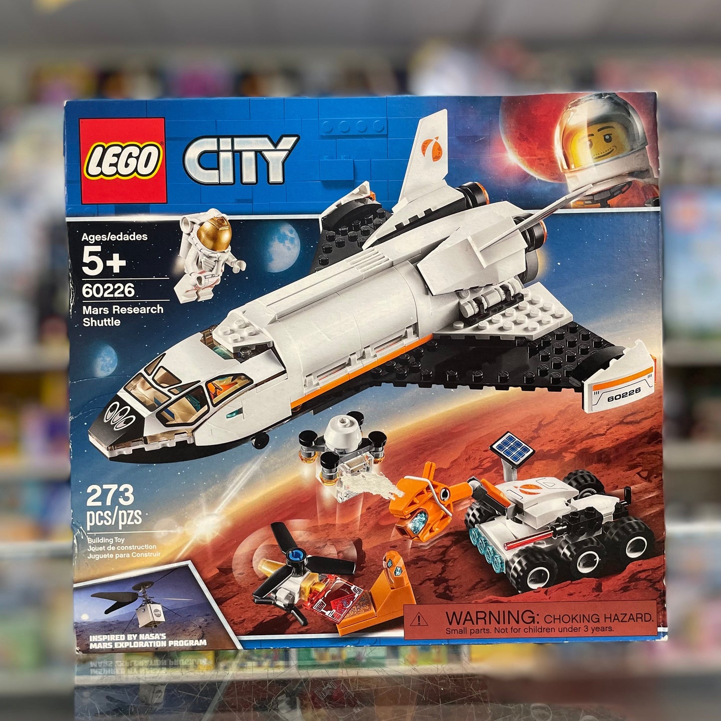 60226 - Mars Research Shuttle - EMPTY BOX ONLY