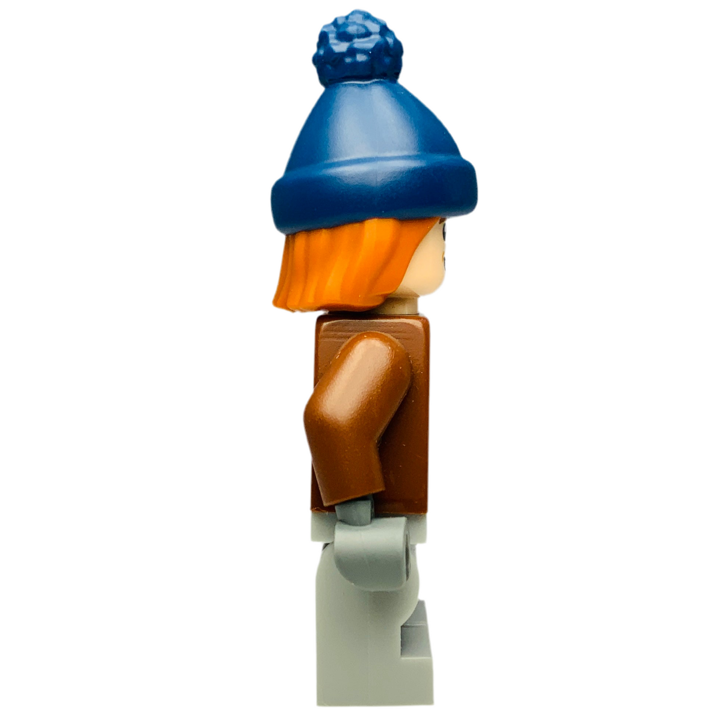 Ron Weasley - Reddish Brown Plaid Jacket, Light Bluish Gray Medium Legs, Dark Orange Hair with Dark Blue Stocking Cap, hp459