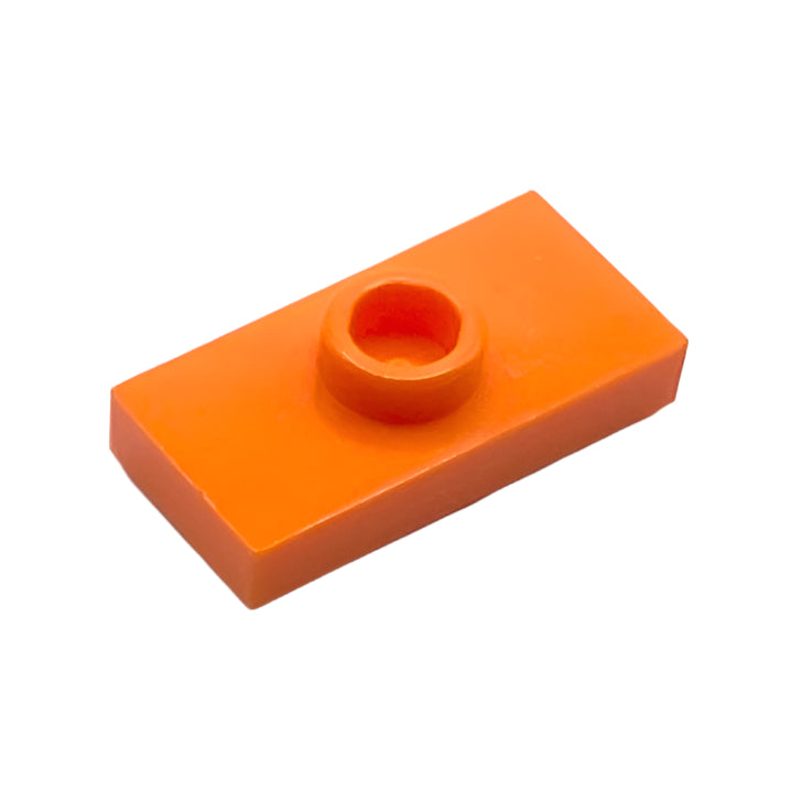 Plate, Modified 1 x 2 with 1 Stud with Groove and Bottom Stud Holder (Jumper), Part# 15573
