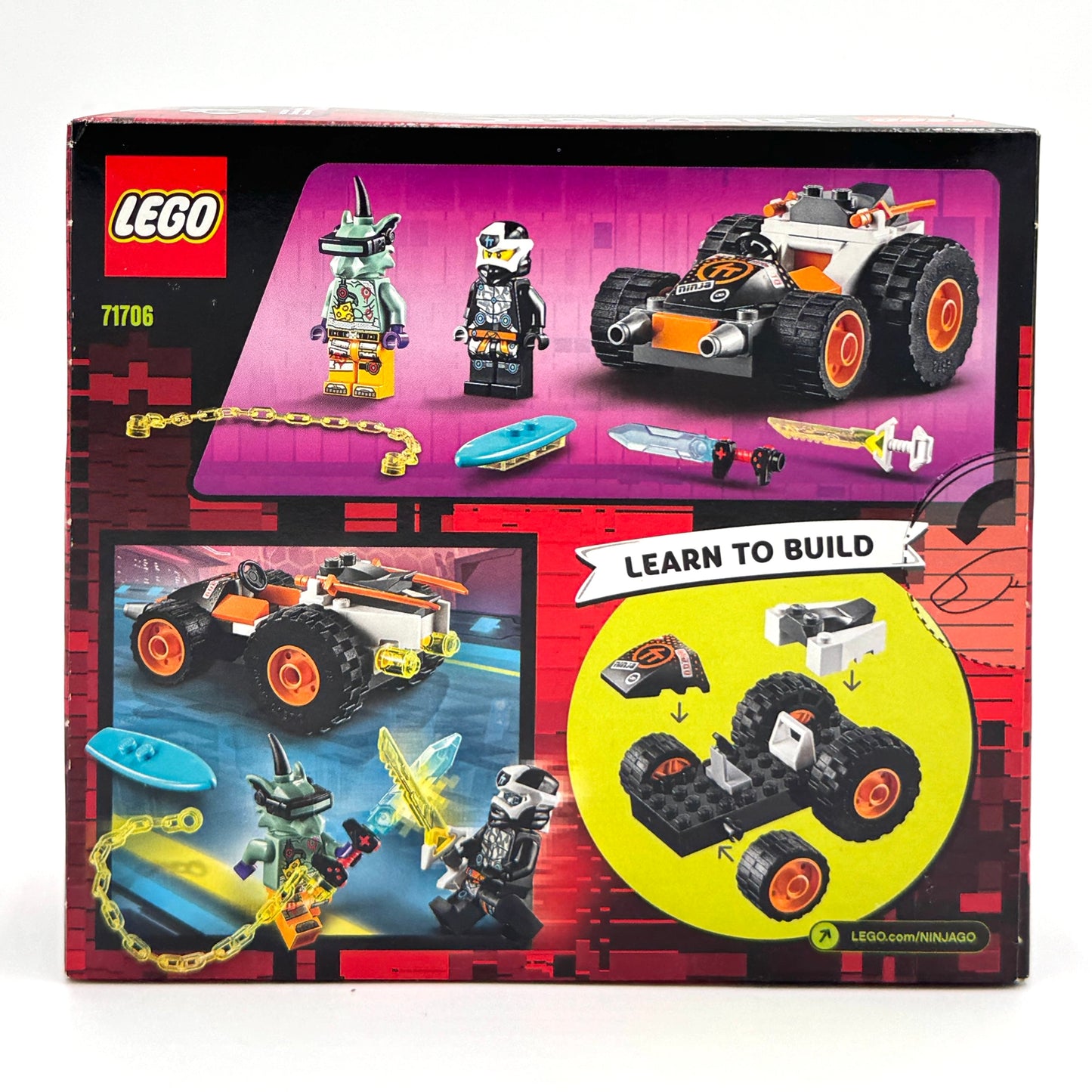 Cole's Speeder Car, 71706 - LEGO® NINJAGO Set