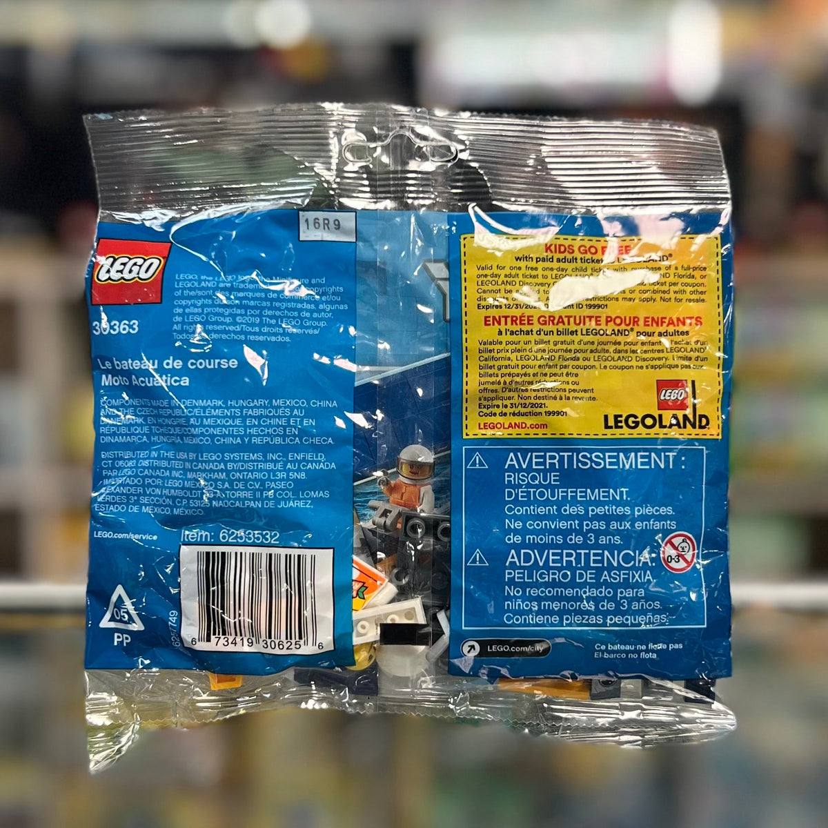Race Boat polybag 30363 - LEGO® City Polybag