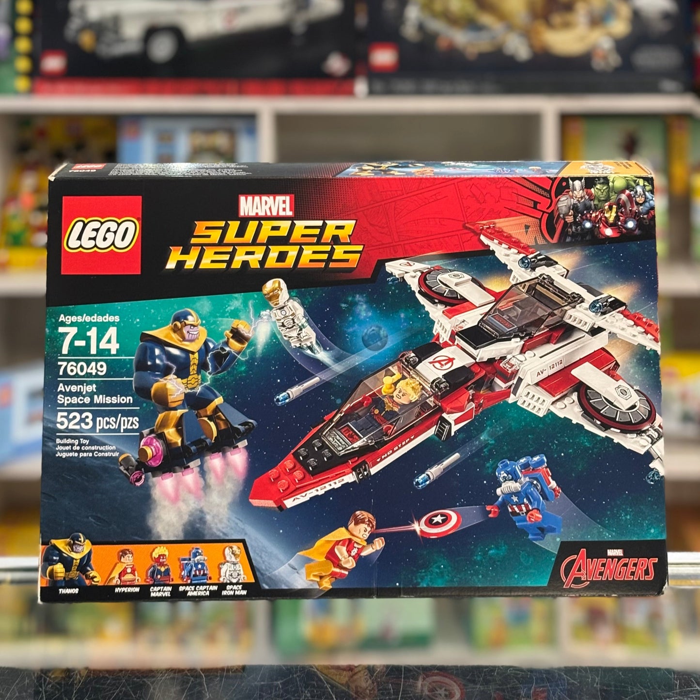 76049 - Avenjet Space Mission - EMPTY BOX ONLY