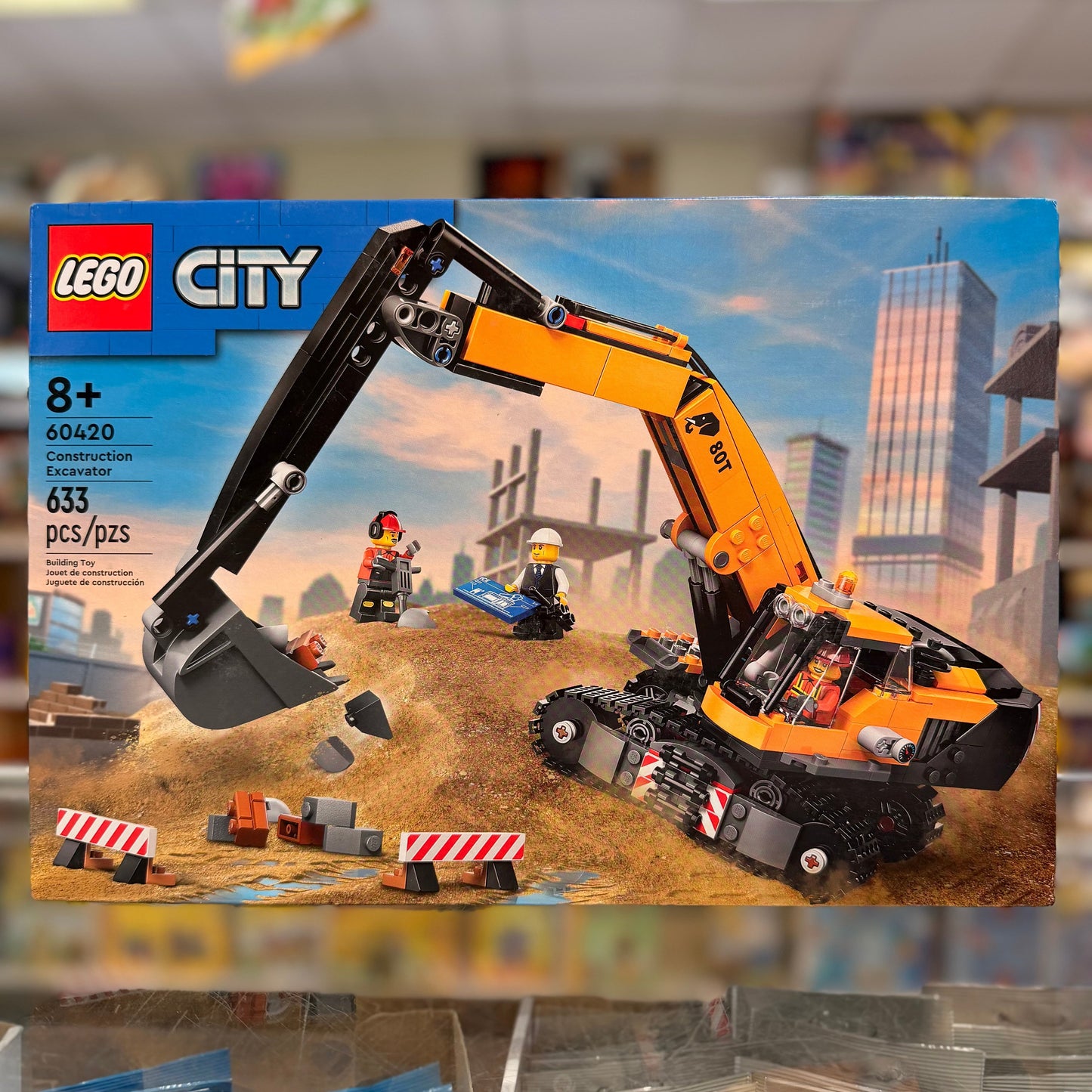 60420 - Construction Excavator - EMPTY BOX ONLY