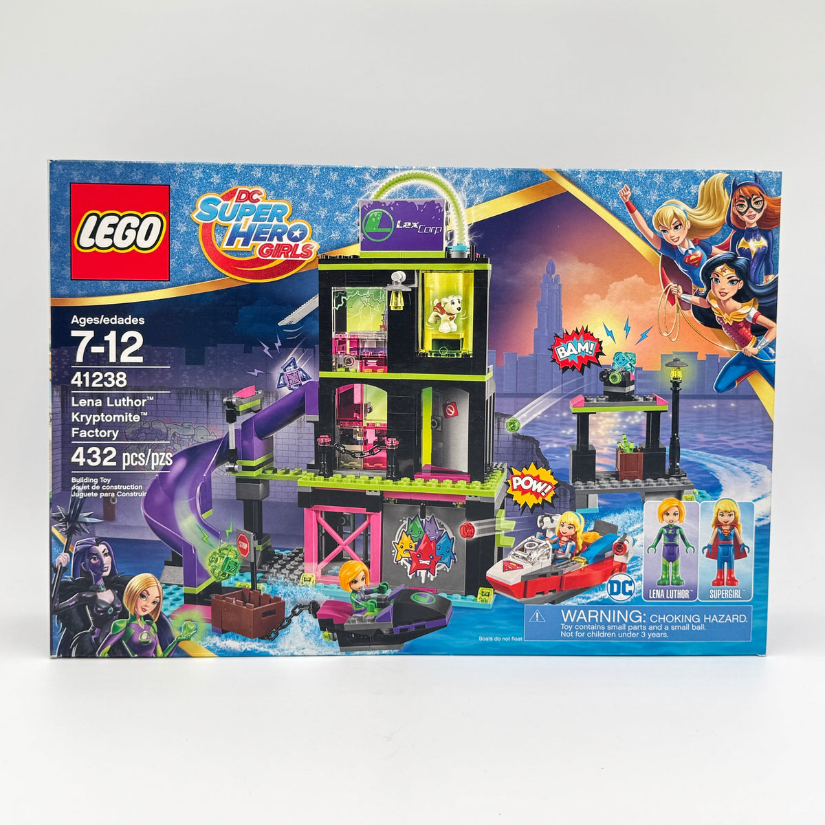 41238 - Lena Luthor Kryptomite Factory - EMPTY BOX ONLY