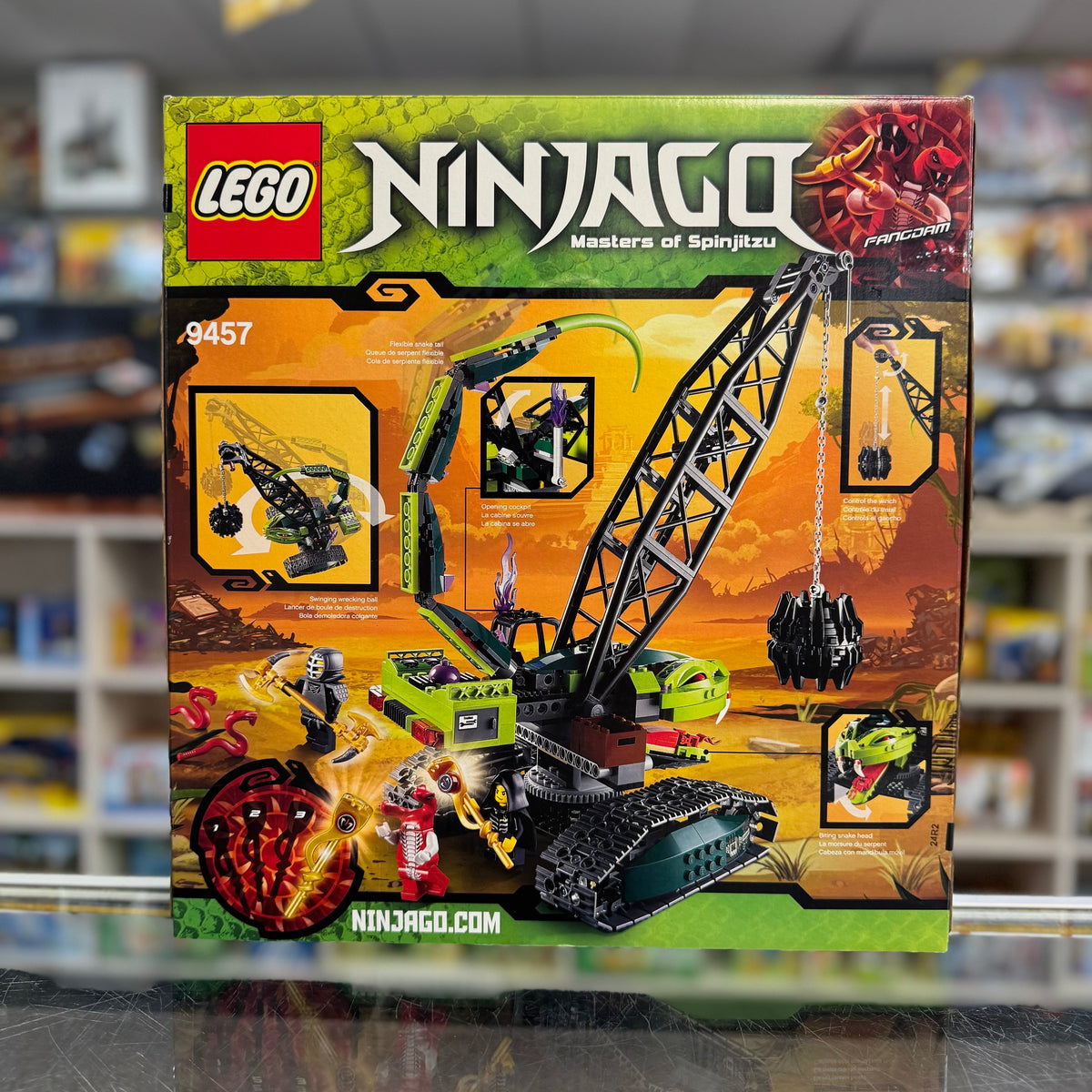 Fangpyre Wrecking Ball, 9457 - LEGO® Ninjago Set